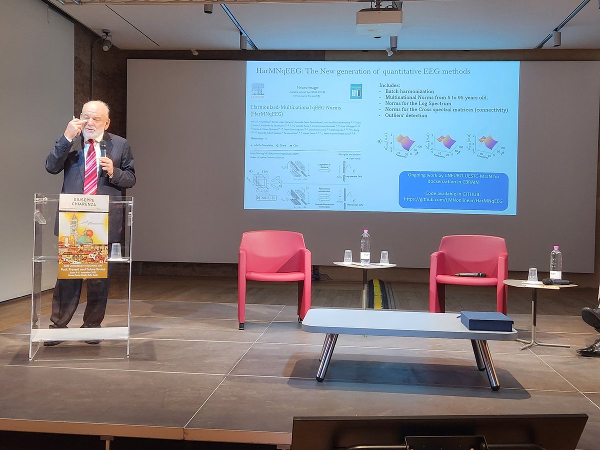 Giuseppe Chiarenza, one of <a href="/SIPFNC/">SIPF</a> founder, speaking of #dyslexia #children #childneurology #Congress #Siena