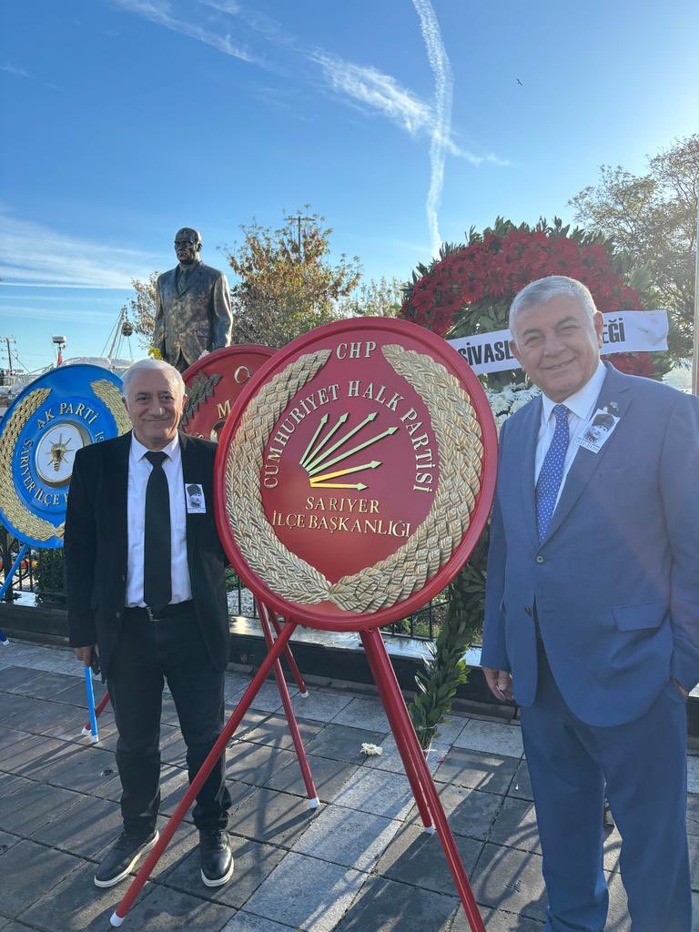 ekremtekce's tweet photo. Çağdaş Türkiye'nin kurucusu ve yol göstericisi Büyük Önderimiz Gazi Mustafa Kemal #Atatürk'ü aramızdan ayrılışının 85 .yılında özlemle sevgi ve saygıla anıyoruz
#10Kasım1938
@CHPsariyer https://t.co/VwDk2JblAc