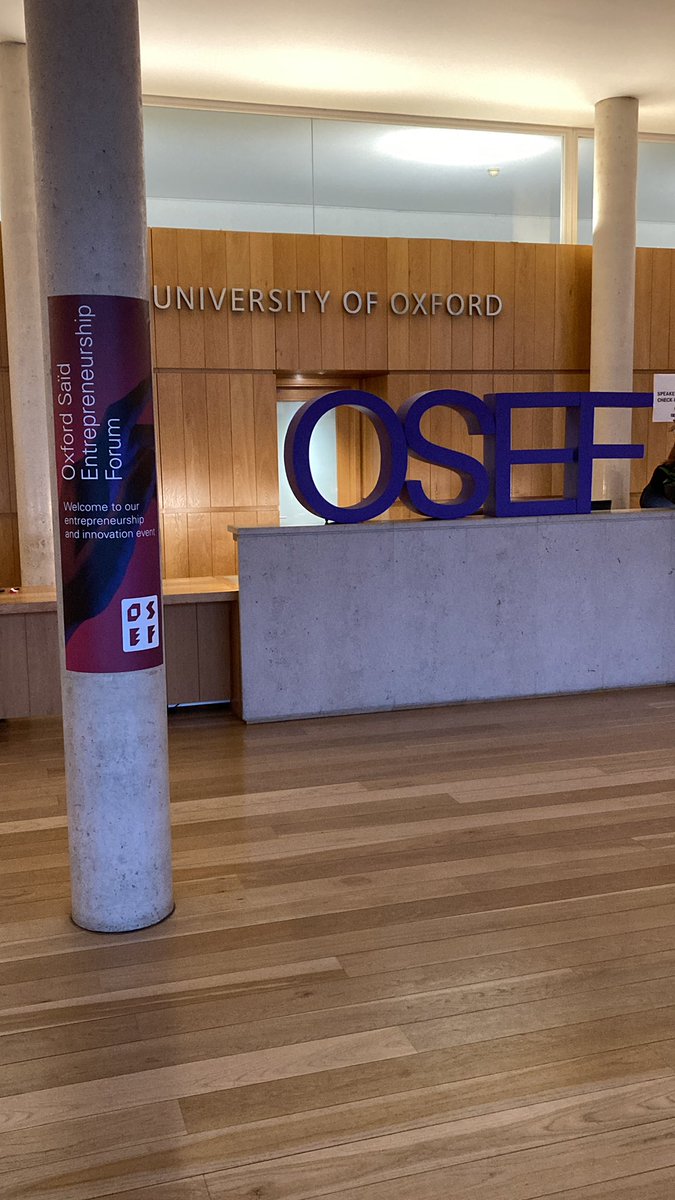 Oxford Saïd Entrepreneurship Centre tweet media
