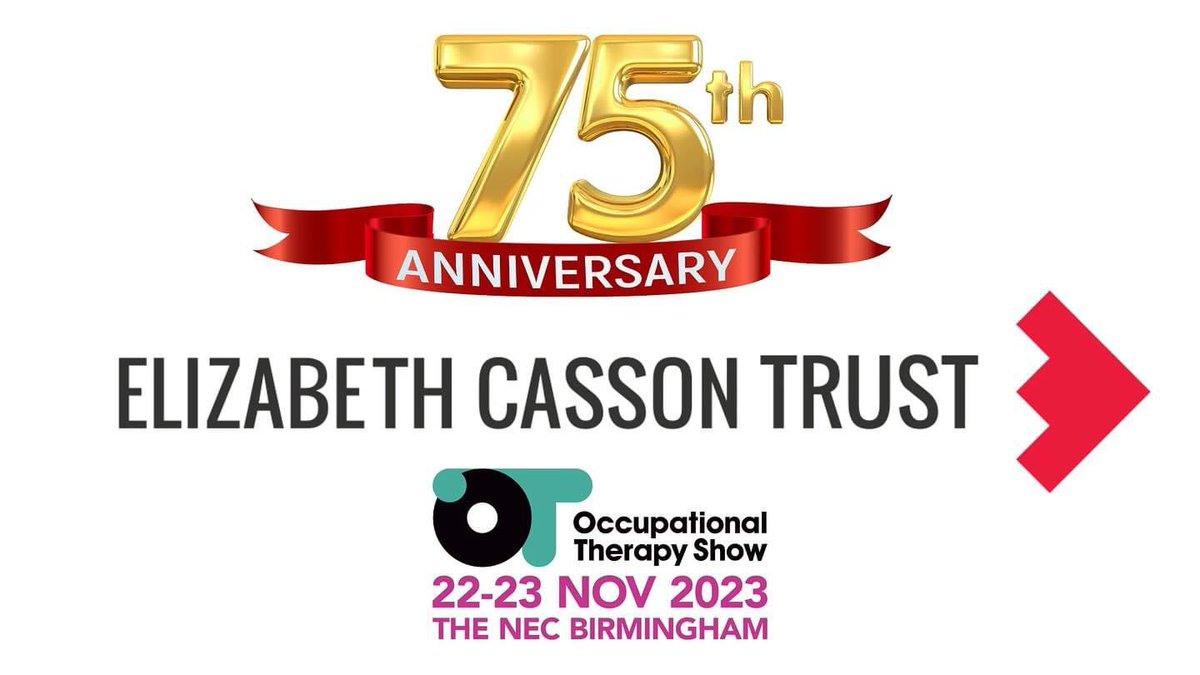 Dee Christie OBE FRCOT (@otinretirement) on Twitter photo On 5th day of #OTWeek2023 if you haven’t already do register for the <a href="/TheOTShow/">The OT Show</a>. The <a href="/ElizabethCasso1/">ElizabethCassonTrust</a> has a stand and will be presenting in celebration of our 75th Anniversary, our work & the determination and courage of our founder #ElizabethCasson to establish OT. Join us😊 On 5th day of #OTWeek2023 if you haven’t already do register for the <a href="/TheOTShow/">The OT Show</a>. The <a href="/ElizabethCasso1/">ElizabethCassonTrust</a> has a stand and will be presenting in celebration of our 75th Anniversary, our work & the determination and courage of our founder #ElizabethCasson to establish OT. Join us😊