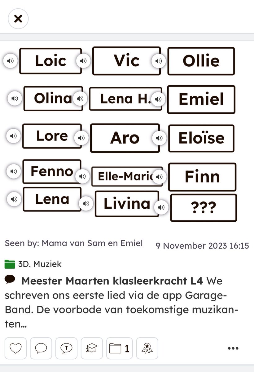 meesterm3sprong's tweet photo. Je eerste nummer schrijven? Dat doe je toch op je #iPad met de app #GarageBand. Daarna plaatsen we dit op @Seesaw en kunnen ook de ouders thuis meegenieten. #everyonecancreate  #apple #appleeducation #creativity @adeinbelgie @GO_onderwijs https://t.co/ECP16hoKrA
