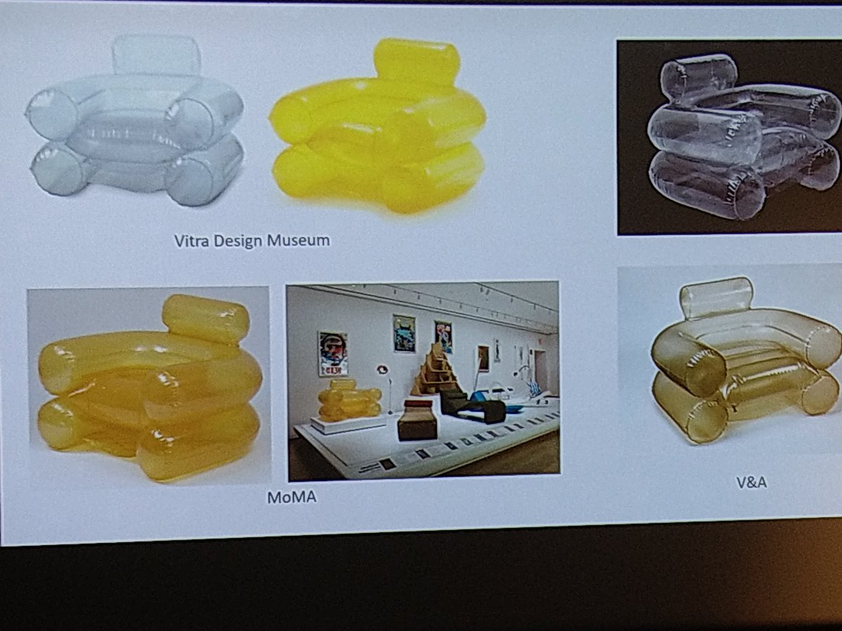 Final day at #futuretalks023 and off to a great start with the conservation and collection of the icon blow chair