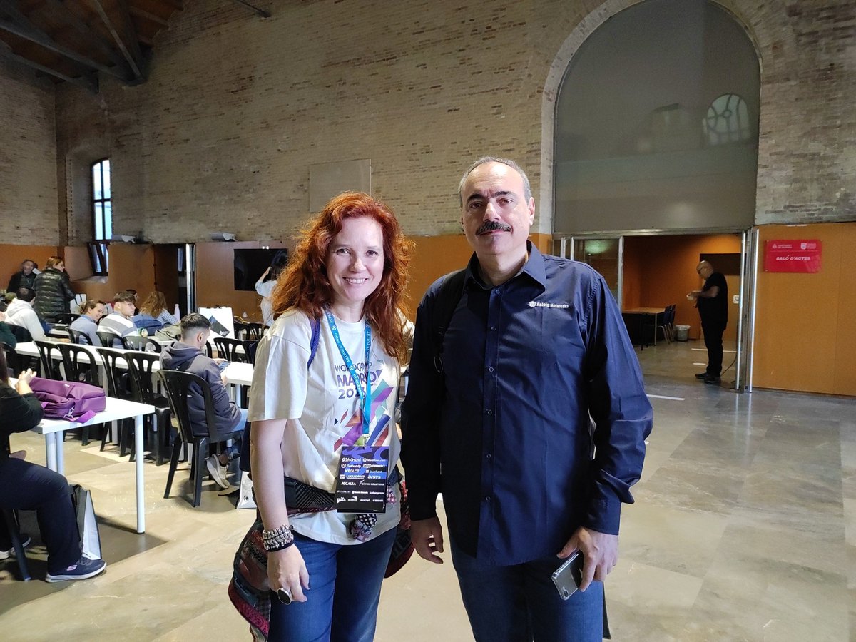 WordPressEs VLC - WordCamp (@wcvalencia) on Twitter photo Nuestros formadores del track básico del #WPSchoolDay comentando los últimos detalles de la jugada. 💙
¡Gracias por acompañarnos <a href="/Patri_TSW/">Patricia Navarro</a> y <a href="/fpuenteonline/">Fernando Puente</a>!
#WCVLC23 #WordPress Nuestros formadores del track básico del #WPSchoolDay comentando los últimos detalles de la jugada. 💙
¡Gracias por acompañarnos <a href="/Patri_TSW/">Patricia Navarro</a> y <a href="/fpuenteonline/">Fernando Puente</a>!
#WCVLC23 #WordPress