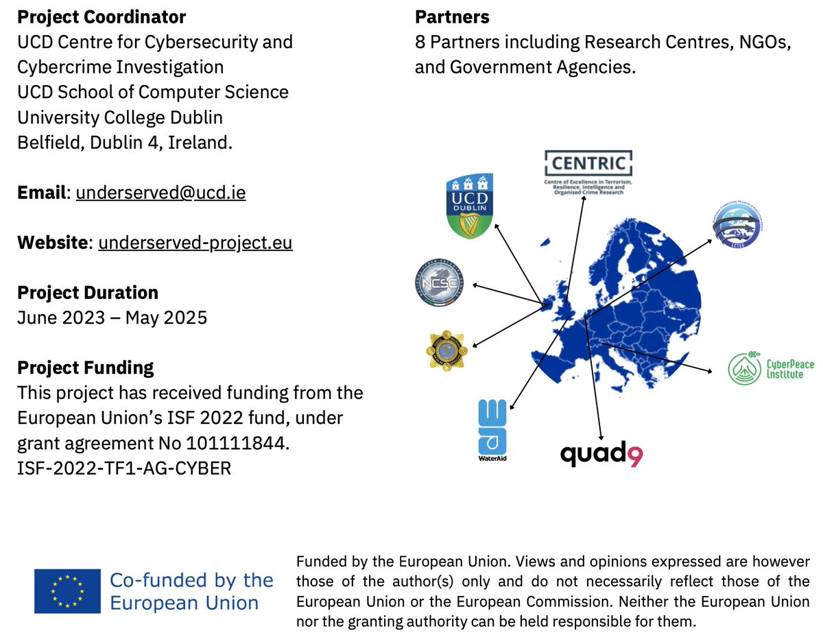Check out our UnderServed flyer! 🔗underserved-project.eu/underserved-fl…
👆Feel free to click on the link above to download the flyer. Your support and engagement are essential to us as we strive for impactful results.#UnderServed #EUnderServed