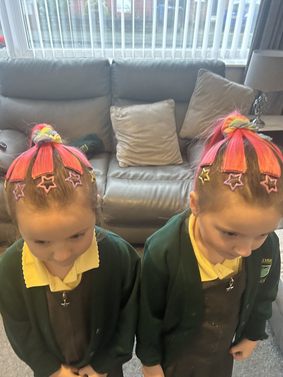 #crazyhairday @malvernprimary once again Oliver not prepared to participate 🙄