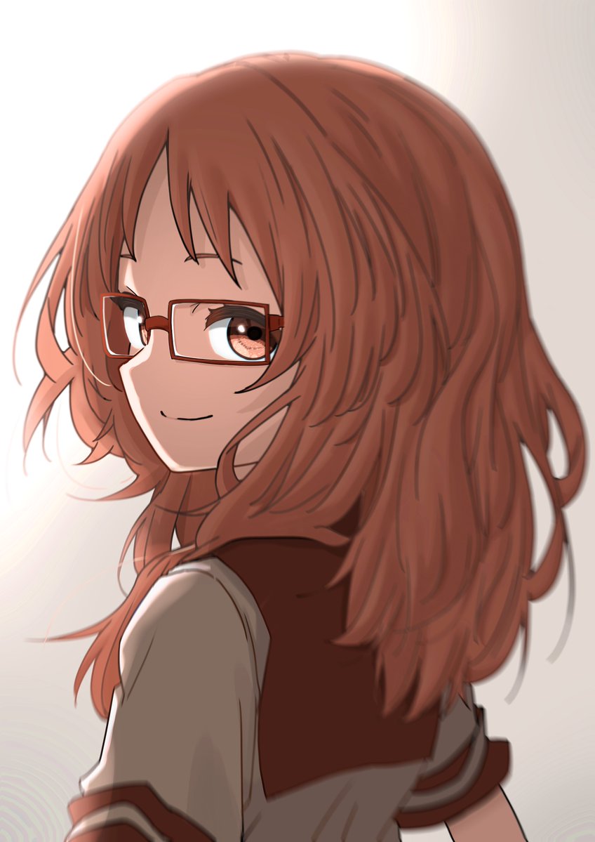 Antoria_illust's tweet photo. 三重さん
#好きな子がめがねを忘れた 
#好きめが https://t.co/pWkC9S3eU4