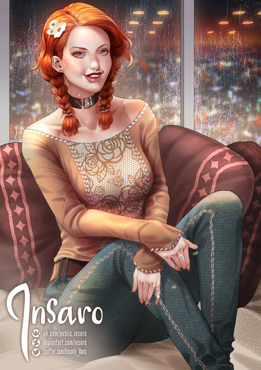 Insaro_Unru's tweet photo. Idonea at the window☀️

#ArtistOnTwitter #art #digitalart #artwork https://t.co/PAMyEcH76G