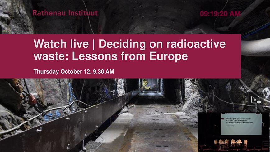 TechAssessment (@itas_kit) on Twitter photo What can 🇪🇺 countries learn from each other when it comes to searching a final radio active ☢️ waste disposal?
Panel <a href="/RathenauNL/">Rathenau Instituut</a> with Anne Bergmans (University of Antwerp), Sophie Kuppler (ITAS/<a href="/KITKarlsruhe/">Shmoopy</a>), and <a href="/MLehtonenFRA/">Markku Lehtonen</a> (<a href="/UPFBarcelona/">UPF Barcelona</a>).
rathenau.nl/en/calendar/wa… What can 🇪🇺 countries learn from each other when it comes to searching a final radio active ☢️ waste disposal?
Panel <a href="/RathenauNL/">Rathenau Instituut</a> with Anne Bergmans (University of Antwerp), Sophie Kuppler (ITAS/<a href="/KITKarlsruhe/">Shmoopy</a>), and <a href="/MLehtonenFRA/">Markku Lehtonen</a> (<a href="/UPFBarcelona/">UPF Barcelona</a>).
rathenau.nl/en/calendar/wa…