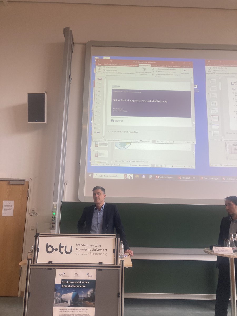 2. Tag der sehr interessanten Konferenz „Strukturwandel in den Braunkohlerevieren“. Fragen und Antworten zum Thema „Was wirkt?Was wirkt nicht?“