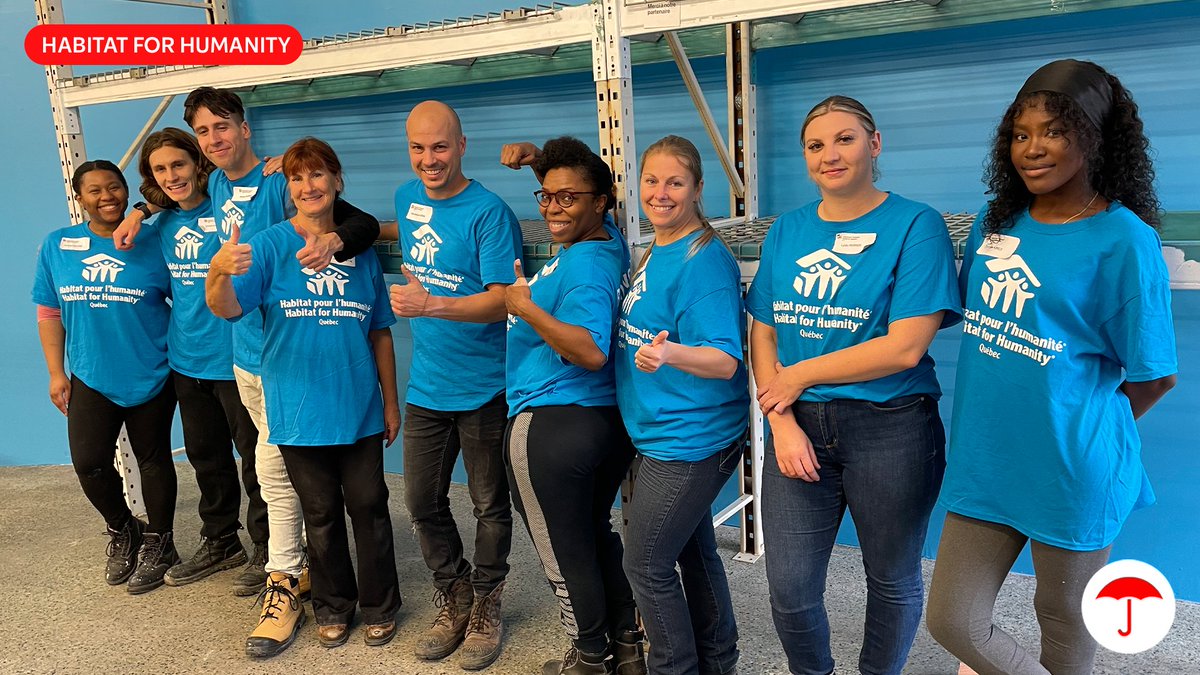 TravelersCanada's tweet photo. Our Montreal team had a great day volunteering with @HabitatCanada. Thank you to all our amazing #volunteers for joining us at the Habitat ReStore in Montreal, Quebec. #TRVemployee https://t.co/sfUpmJrtCD