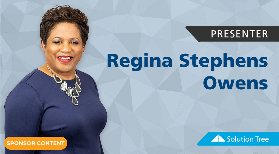 educationweek's tweet image. Regina Stephens Owens is an inspirational leader who believes in educating both the head and the heart. Sharing knowledge and supporting educators and leaders fuels her work. She is just one of our team of PLC at Work® experts. #PLCatWork #sponsorcontent bit.ly/401tZKN