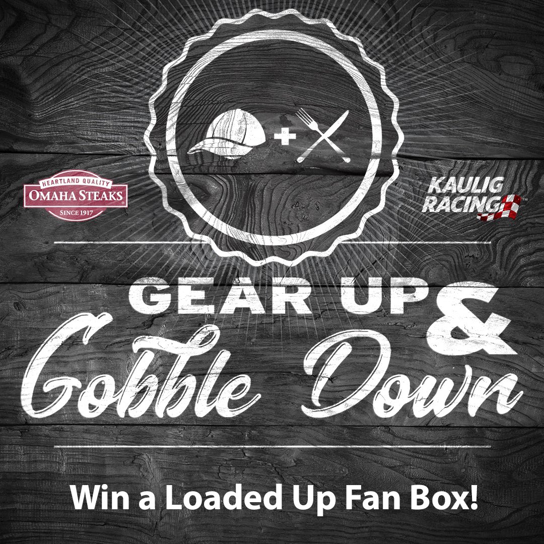 MattKaulig's tweet photo. ‼️🦃GIVEAWAY🦃‼️
We are teaming up with Omaha Steaks this holiday to give away the “Gear Up &amp; Gobble Down” gift box valued at $600.

Follow steps below to enter:
👉Like
👉Retweet
👉Tag 3 friends

Winner selected 11/17/23
#OmahaSteaks #KauligRacing #Thanksgivinggiveaway https://t.co/qAopxMcvM8