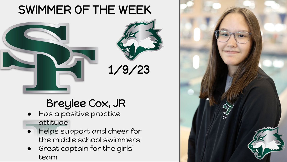 sfhsswimteam's tweet photo. Congrats to our swimmers of the week!!! https://t.co/djLPDZcW9v