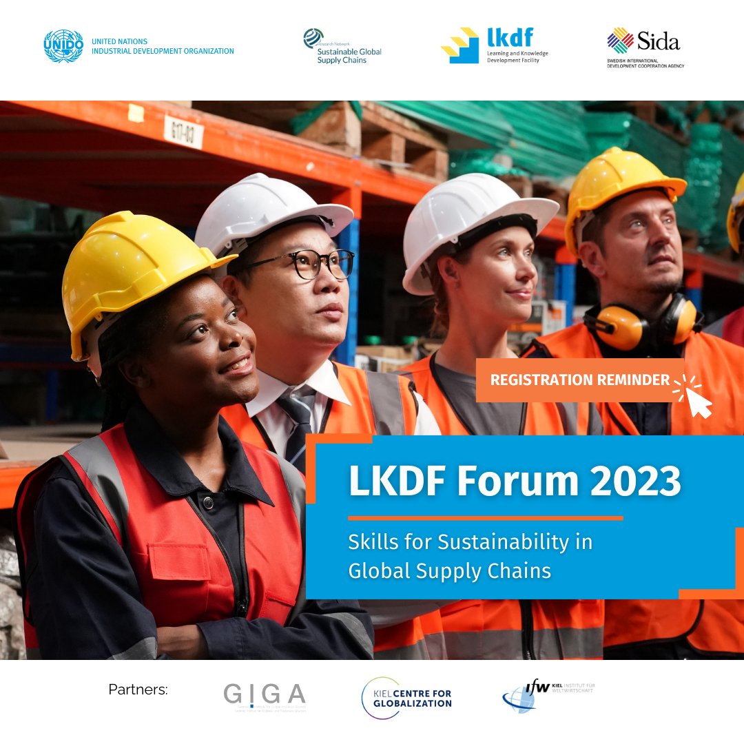 FINAL CALL TO REGISTER! 📢 The LKDF Forum 2023 - “Skills for Sustainability in Global Supply Chains” is starting in only 3 days! 🗓️ November 13th (public event) and 14th (closed-door event) 📌Vienna International Centre and online. Reserve your spot now: lkdfacility.org/events/lkdf-fo…