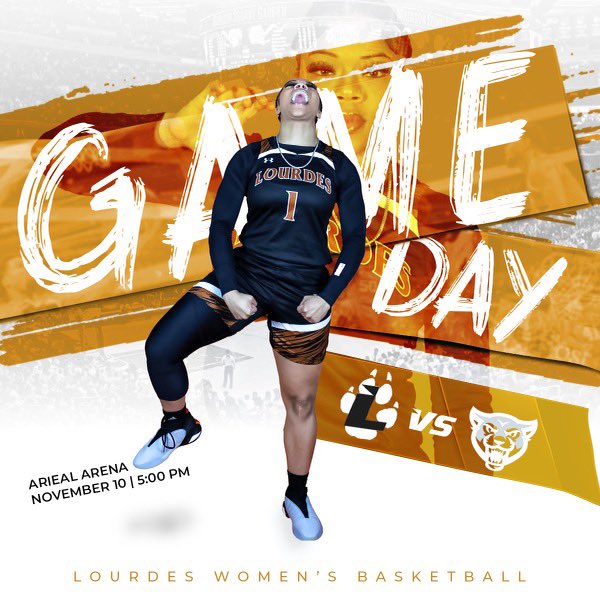 LourdesWBB's tweet image. Everyone’s shouting GAME DAY! Gray Wolves are on the road at Mount Vernon Nazarene University. Tip off is 5pm. You can watch online at portal.stretchinternet.com/mvnu/#live #pawsup🐾 #bewolves🐺