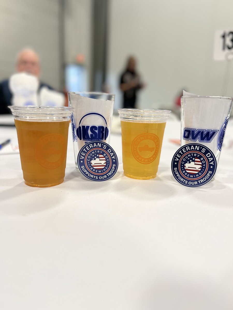 Little <a href="/CBBGeorgetownKY/">Country Boy Brewing</a> and #KSR on a Friday morning! 

#ThankaVet #VeteransDay #USA #Merica 🇺🇸🇺🇸

<a href="/KySportsRadio/">Matt Jones</a> <a href="/ShannonTheDude/">Shannon The Dude</a> <a href="/ryanlemond/">Ryan Lemond</a> <a href="/DrewFranklinKSR/">Drew Franklin</a> <a href="/BillyRsports/">Billy Rutledge</a> <a href="/gibsterville/">Your Oldest Boy Carl</a>