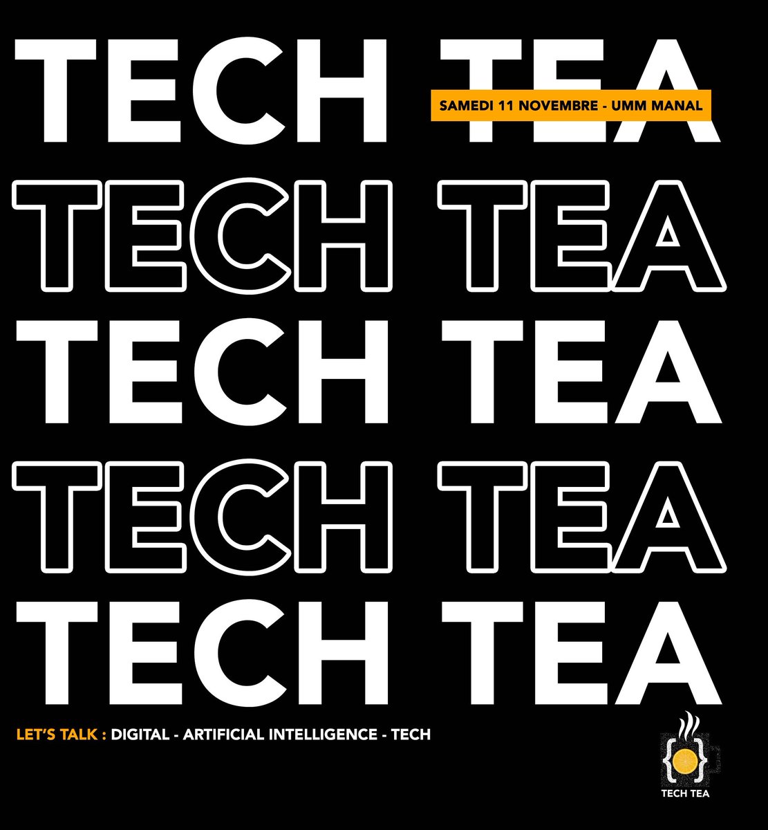 DigitalNiger's tweet image. 𝕃𝕖𝕥&apos;𝕤 𝕥𝕒𝕝𝕜 𝕕𝕚𝕘𝕚𝕥𝕒𝕝 !🤖

⌛ J-J1 pour le 1er  #TechTea 🍵 de Niamey. 

📣 Rejoins-nous au { Tech Tea } pour une soirée 100% Digital 

🗓 Sam. 11 Novembre 2023
⏰ : 17H
📍: Restaurant  @UmmManal2 

Comment participer ? Cliquez ici : bit.ly/3StfUF5