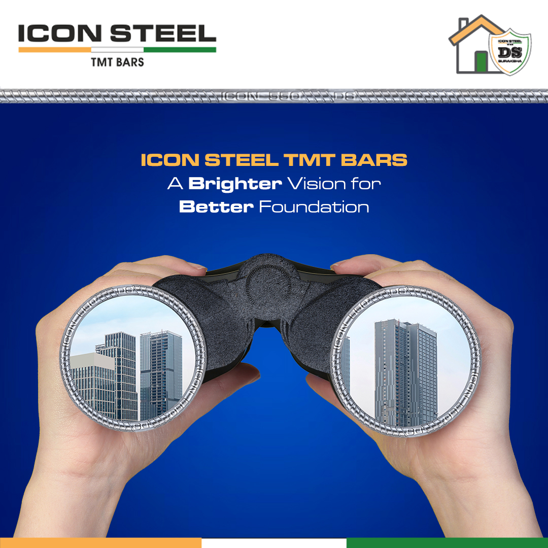 Together, we're building dreams, empowering futures, and creating lasting change.

#IconSteel #IconSteelIndia #TMTBars #Ductility #Strength #BuildingDreams #EmpoweringFuture #Foundation