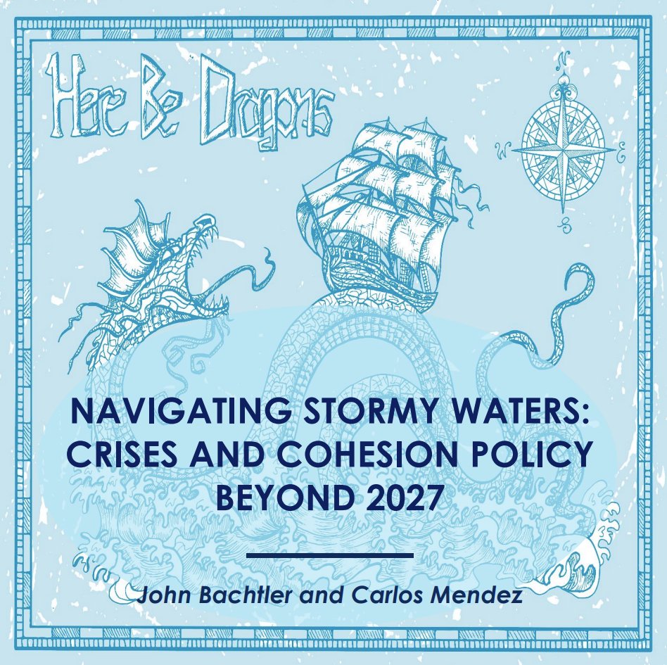Navigating stormy waters: our latest <a href="/eprc_eu/">European Policies Research Centre</a>  #EoRPA report on Cohesion Policy. Reviews the launch of the new programmes,  their relationship with the RRF, and the post-2027 debate - 'aspirations vs reality' &amp; the potential for 'revolution not evolution' 
bit.ly/4773CGG