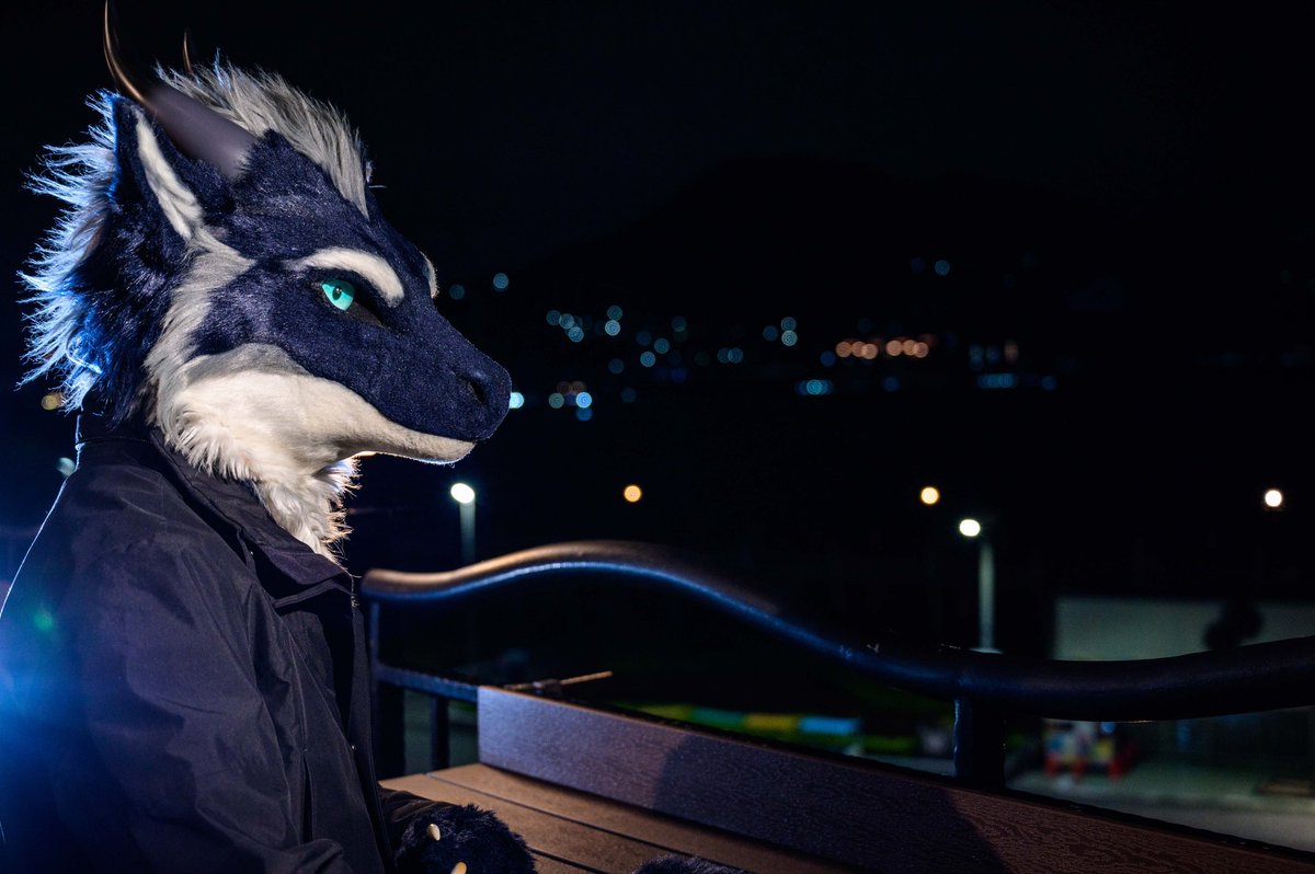 Night at #Infurnity2023

📸 <a href="/racoonwolf/">Rac'n 🐾</a> 
✂️ <a href="/BeastFantasia/">Beast Fantasia Studio</a> 

#KCDragon #KrescentDragon #FursuitFriday
