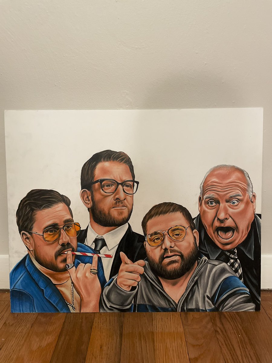 anicholson6's tweet photo. Progression photos of drawing each @BSSAdvisors member at a time! #PittsburghArtist #coloredpencil #portraitartist #beadvised
@Jerrythekid21 @barstoolsports @stoolpresidente @StuartFeiner @BarstoolBigCat @TomScibelli https://t.co/8WSpwlkdYG