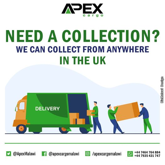 ApexMalawi's tweet photo. We've got you covered!
Wherever you are in the UK, we're ready to pick up.
Contact us now to explore our seamless solutions. 📷
📷 0999 844 515 (MW)
📷 00447935431747 (UK)
#Delivery #ApexCargo #ukcourier  #Malawicourier https://t.co/GLtseSUyQE