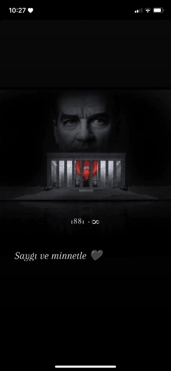 Saygı, özlem ve minnetle ♾️