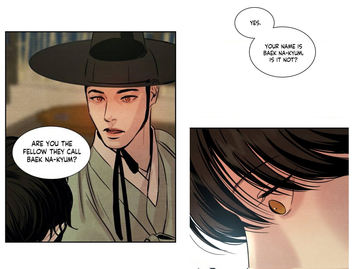 the "fellow" to "lover" baek nakyum, painter.