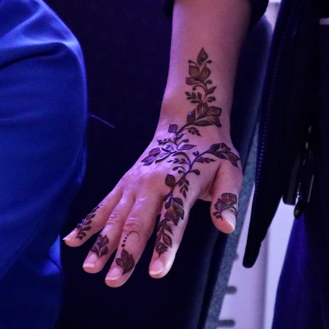 We have started our Diwali celebrations at the Trust this week with henna tattoos, crafts, buffet lunch and lighting up the chimney! 

Sterile Services colleagues, Lina and Aruna, have been sharing how they will be celebrating: orlo.uk/zw01j

#CUHProud