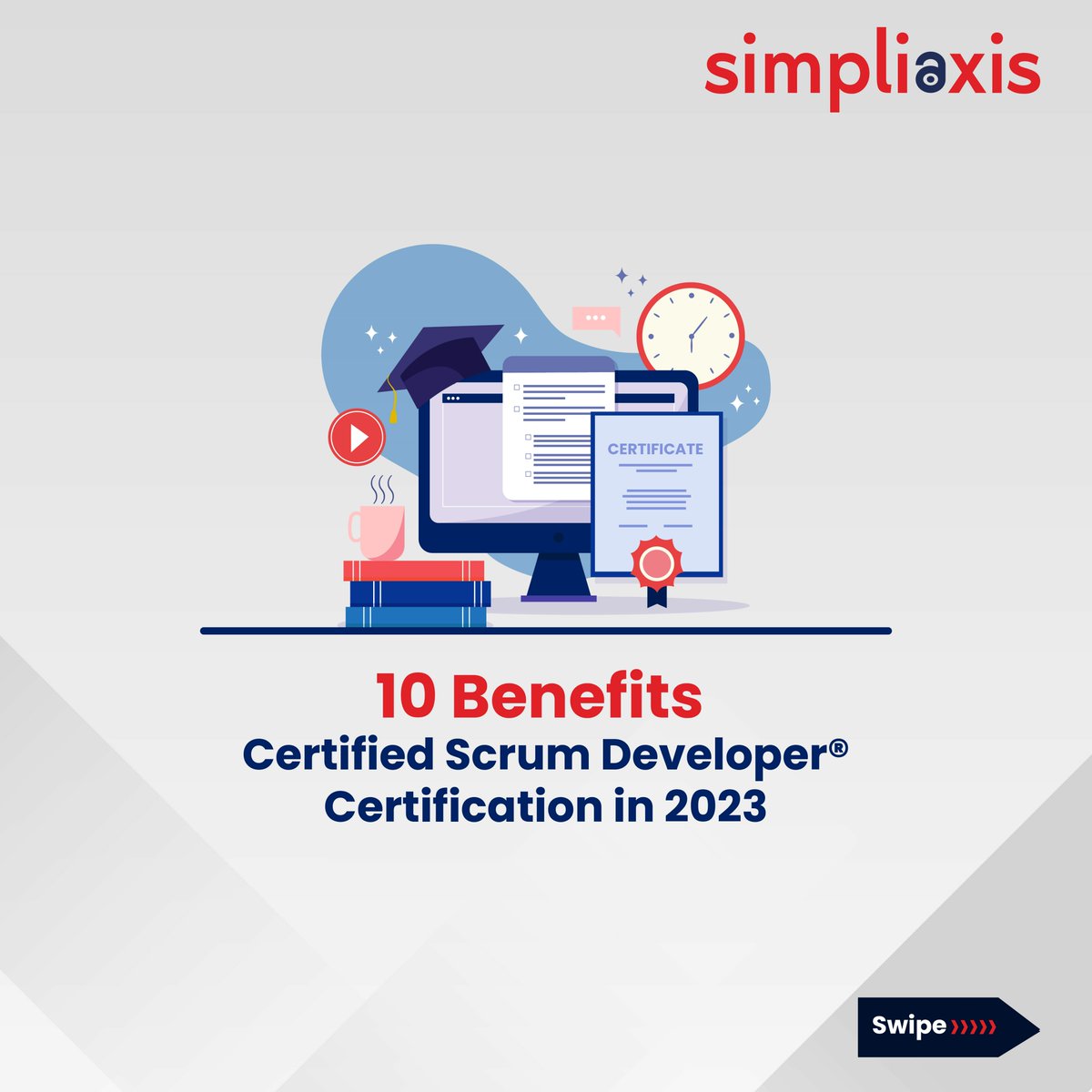 SimpliAxis's tweet image. Explore the 10-changing benefits of Certified Scrum Developer Certification at Simpliaxis from boosting team collaboration to accelerating project delivery. 
Read more: simpliaxis.com/resources/10-b…

#AgileDevelopment #CSDCertification #CSDBenefits #CareerProgression #CSDInsights
