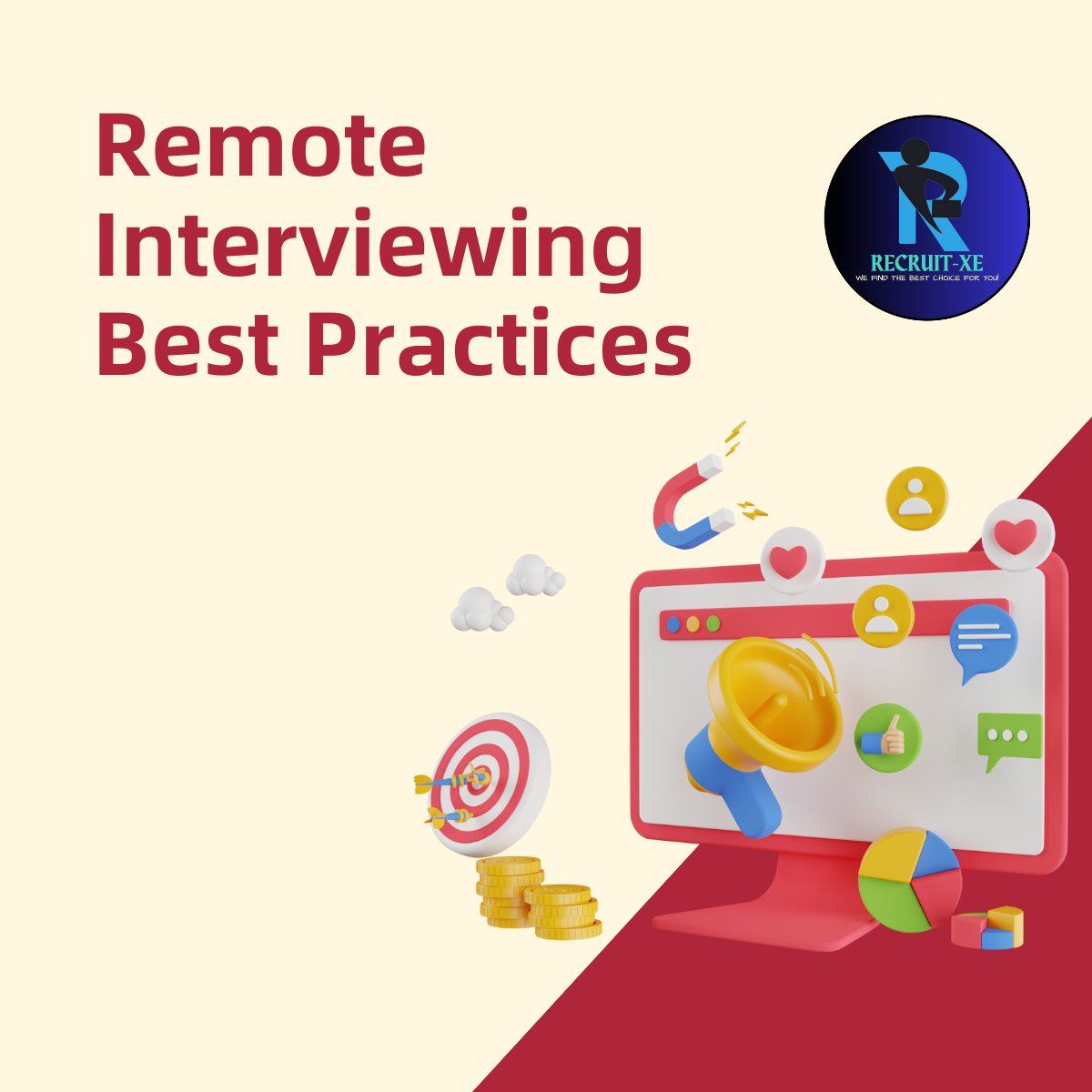 RecruitXe's tweet image. Remote interviewing best practices are a must-know for company owners adapting to the virtual world of recruitment.
#RemoteInterviewing #VirtualHiring #RecruitmentBestPractices #DigitalRecruitment #TalentAcquisition