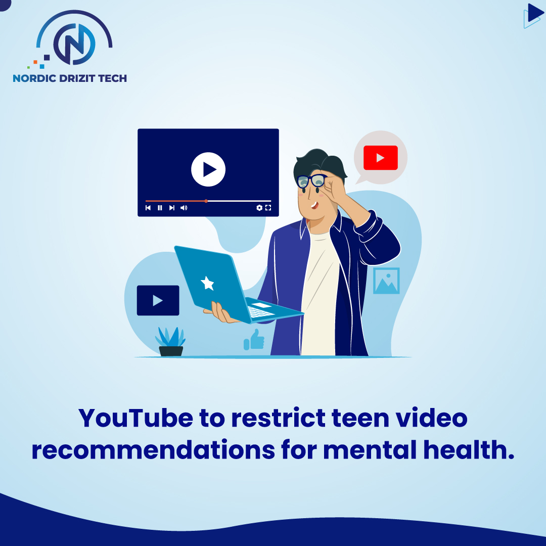 nordicdrizittc's tweet image. YouTube introduces limits on repetitive video recommendations for teenagers, especially those addressing sensitive subjects like body image, idealization of certain physical attributes, fitness levels, body weights, or non-contact aggression.
#nordicdrizittech