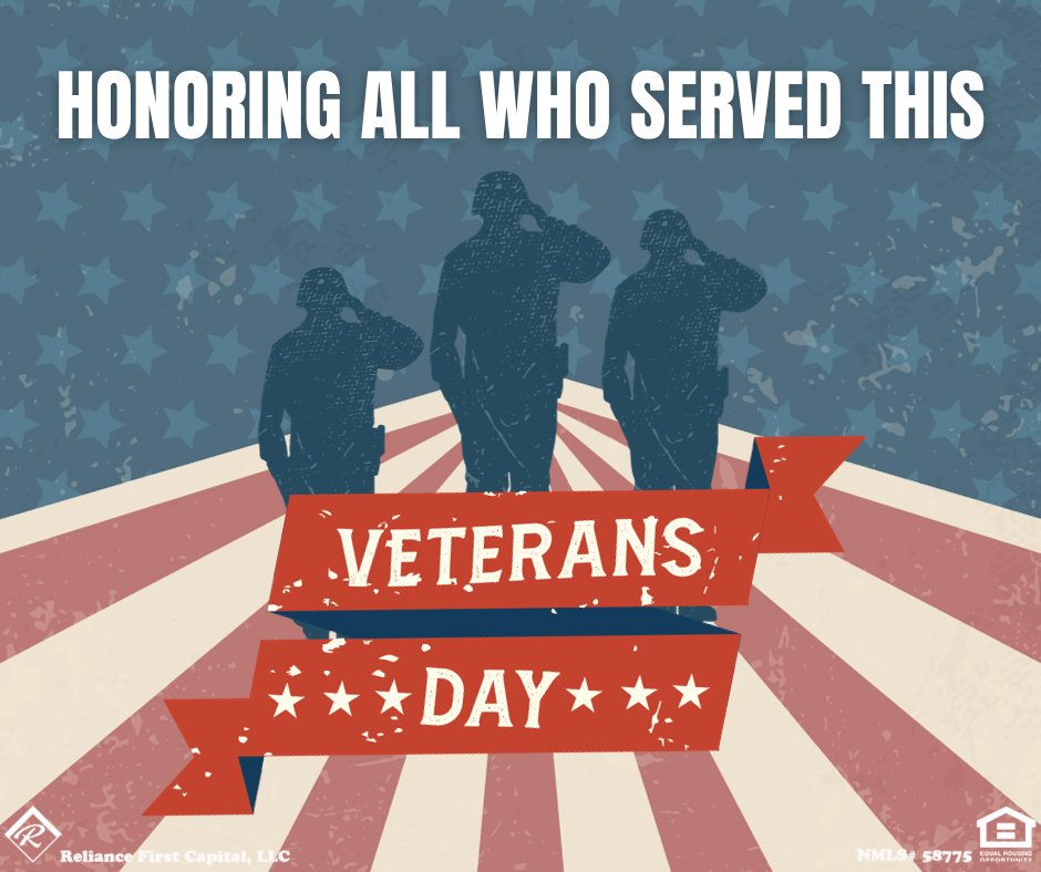 RelianceFirst's tweet photo. Thank you Veterans! https://t.co/wXI8wVGT5Y