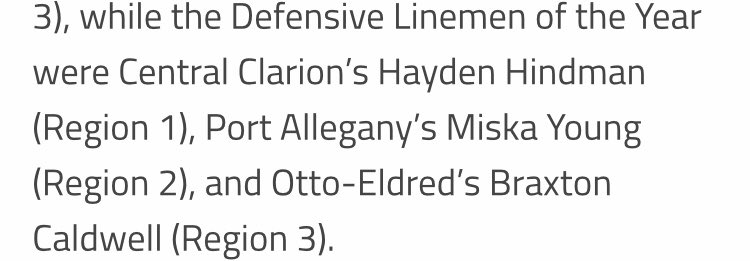 Braxton Caldwell (@braxtoncaldwe78) on Twitter photo Very grateful to be selected as Defensive Linemen of the year for my conference!! <a href="/Coachfrederick5/">Trent Fredericks</a> <a href="/coachcusickTM/">Kevin Cusick</a> <a href="/CoachDCarter56/">Damani Carter</a> <a href="/DLineGURU/">Coach AL Davis</a> <a href="/coachjacobroser/">Jacob Roser</a> @CoachPlungasRMU <a href="/Tmatthews16/">Trent Matthews</a> <a href="/CoachRoberts760/">Coach Roberts</a> <a href="/CoachDurish/">Dave Durish</a> <a href="/CoachKerr1/">Ron Kerr</a> <a href="/CoachClayNCCU/">The Machine ⚙️🔩🛠</a> <a href="/theDariusDavis/">Darius Davis</a> Very grateful to be selected as Defensive Linemen of the year for my conference!! <a href="/Coachfrederick5/">Trent Fredericks</a> <a href="/coachcusickTM/">Kevin Cusick</a> <a href="/CoachDCarter56/">Damani Carter</a> <a href="/DLineGURU/">Coach AL Davis</a> <a href="/coachjacobroser/">Jacob Roser</a> @CoachPlungasRMU <a href="/Tmatthews16/">Trent Matthews</a> <a href="/CoachRoberts760/">Coach Roberts</a> <a href="/CoachDurish/">Dave Durish</a> <a href="/CoachKerr1/">Ron Kerr</a> <a href="/CoachClayNCCU/">The Machine ⚙️🔩🛠</a> <a href="/theDariusDavis/">Darius Davis</a>