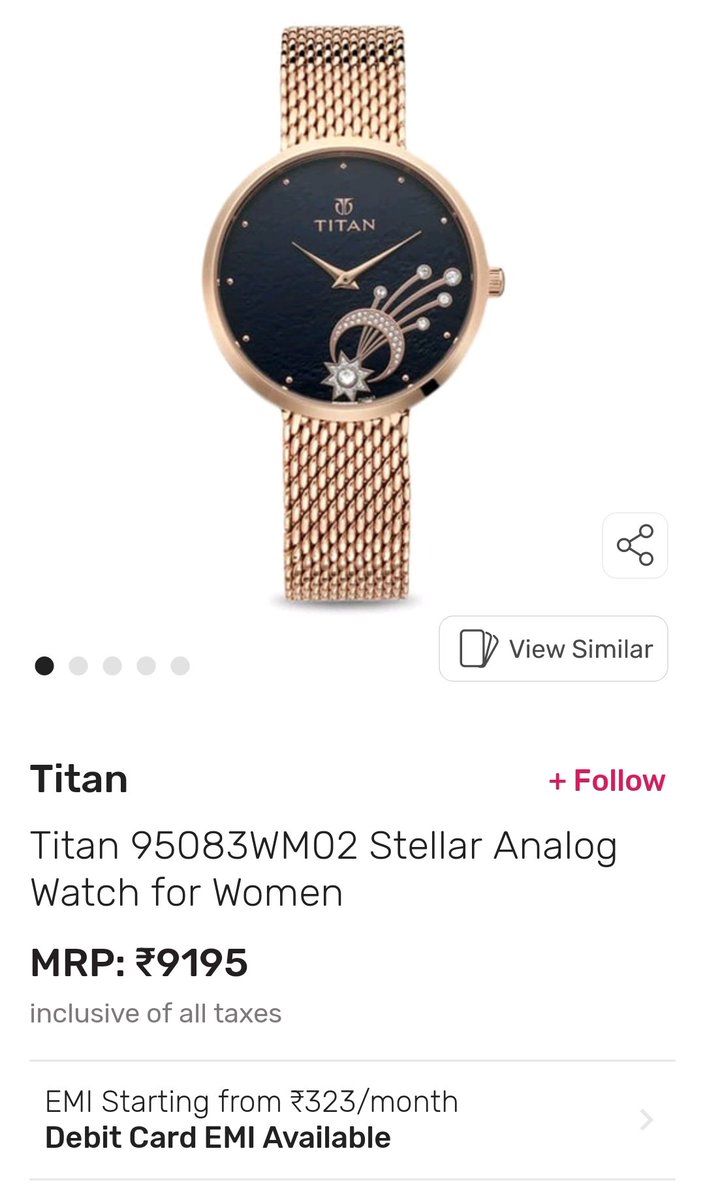amit_twitted's tweet photo. @TataCLiQ @TataCLiQCare 
What kind of joke is this? My order regarding same watch got cancelled and refund initiated and now the same watch is showing in your app with higher price? https://t.co/cnlCbmZ8Cc