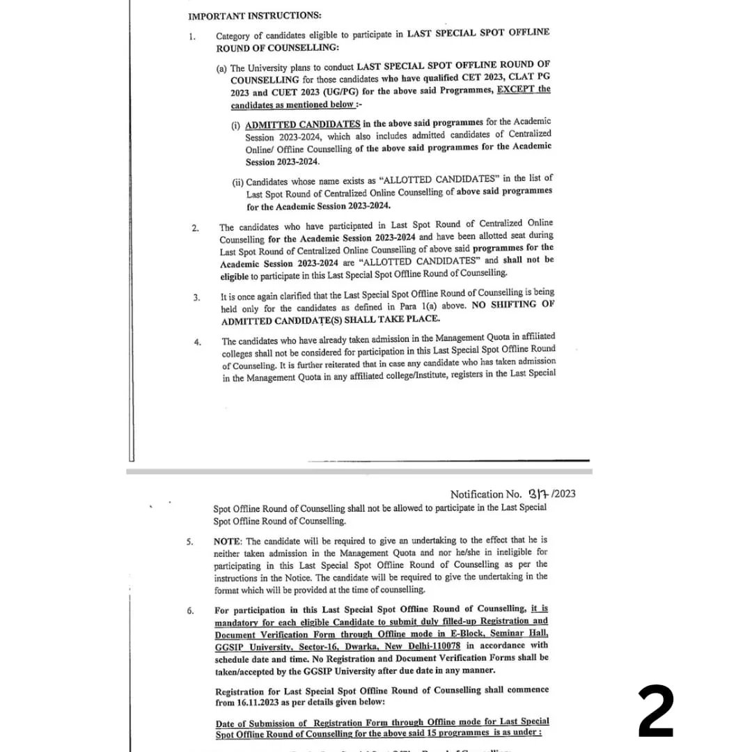 BanarsidasP's tweet image. Last chance for Offline Special counselling for BPT program for academic session 2023-2024 on 17/11/23. 

#admission #ggsipu #bcip #bpt #physiotherapy #physicaltherapy