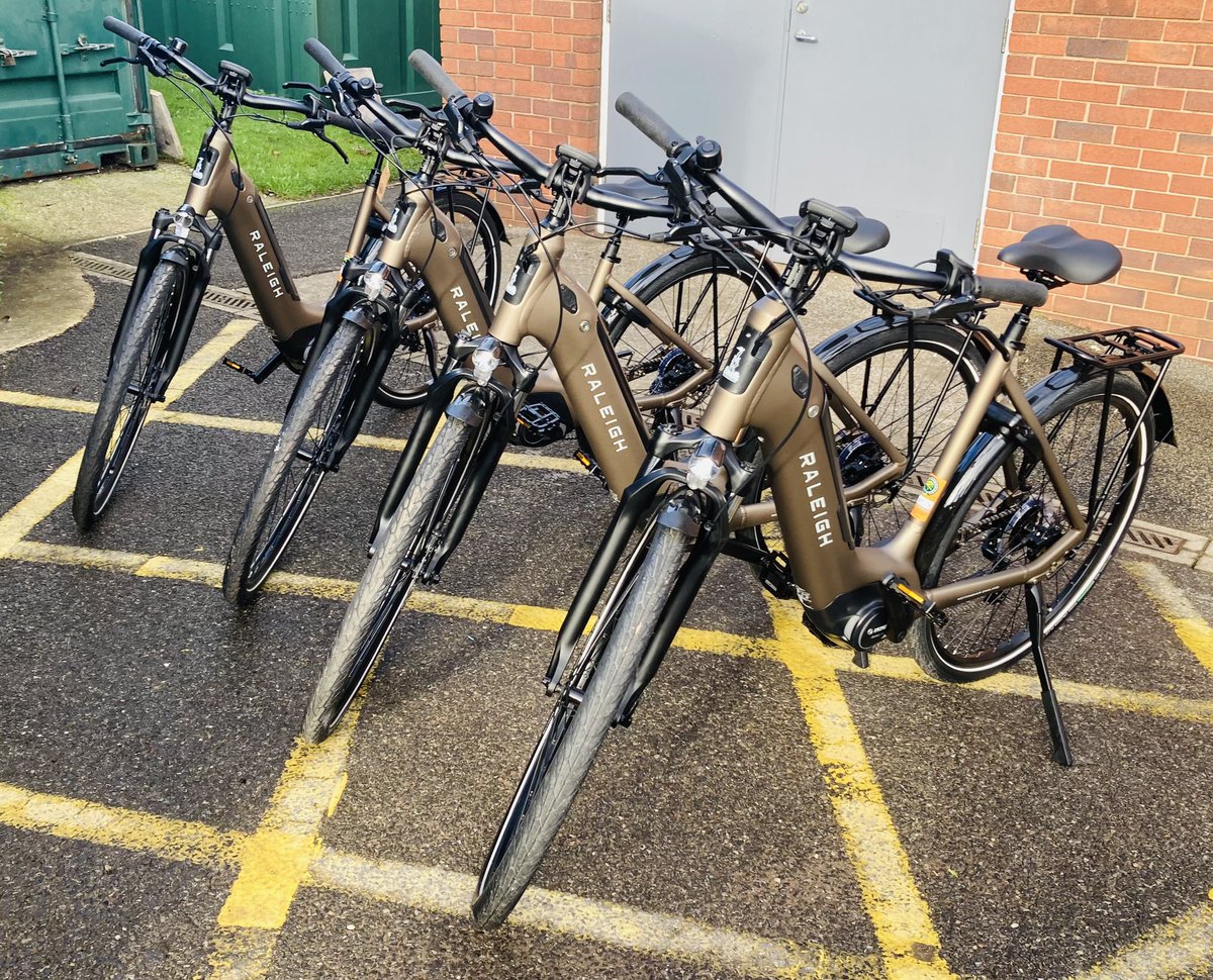 Tony Wright (@sustonybility) on Twitter photo Great to see our <a href="/allofusinmind/">SouthWestYorkshire Partnership NHS FoundationTrust</a> eBikes have arrived! They will be loaned out to our first 4 members of staff very soon as part of our free eBikes for staff pilot! #SRSstrategy <a href="/GreenerNHS/">Greener NHS</a> <a href="/RaleighBikes_UK/">Raleigh Bikes UK</a> #activetravel <a href="/Ed_Clancy/">Ed Clancy OBE</a> Great to see our <a href="/allofusinmind/">SouthWestYorkshire Partnership NHS FoundationTrust</a> eBikes have arrived! They will be loaned out to our first 4 members of staff very soon as part of our free eBikes for staff pilot! #SRSstrategy <a href="/GreenerNHS/">Greener NHS</a> <a href="/RaleighBikes_UK/">Raleigh Bikes UK</a> #activetravel <a href="/Ed_Clancy/">Ed Clancy OBE</a>