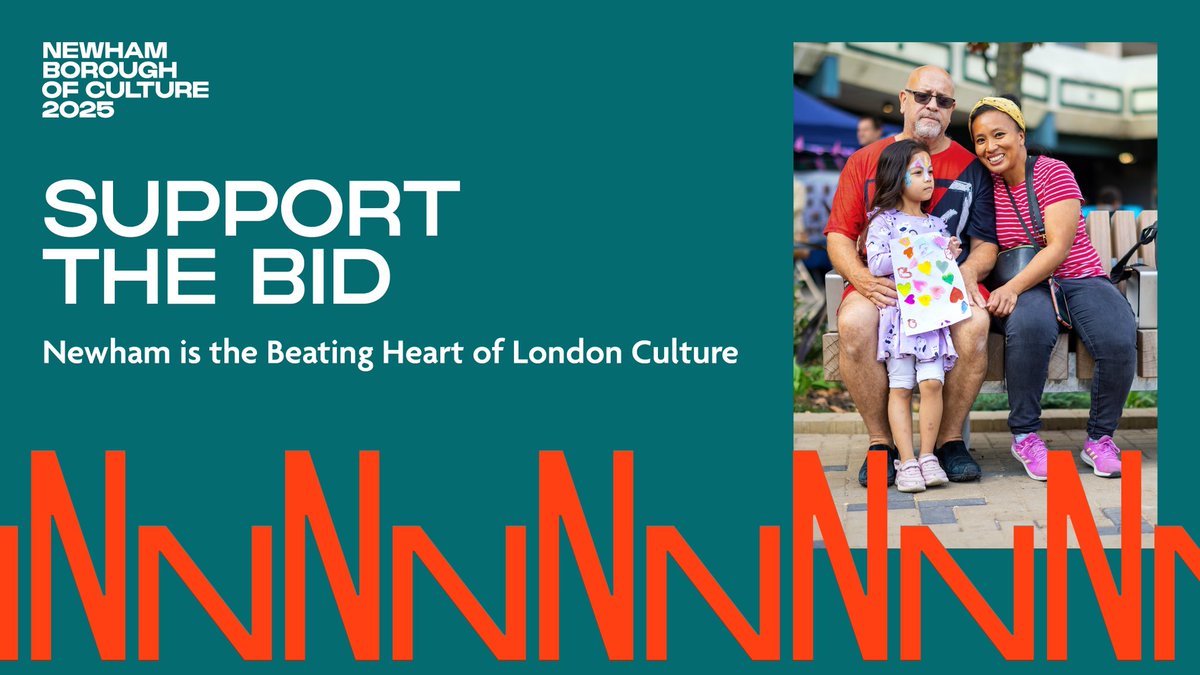 I support Newham's Bid to be Borough of Culture 2025 #newhamisculture2025 #LondonBoroughOfCulture2025