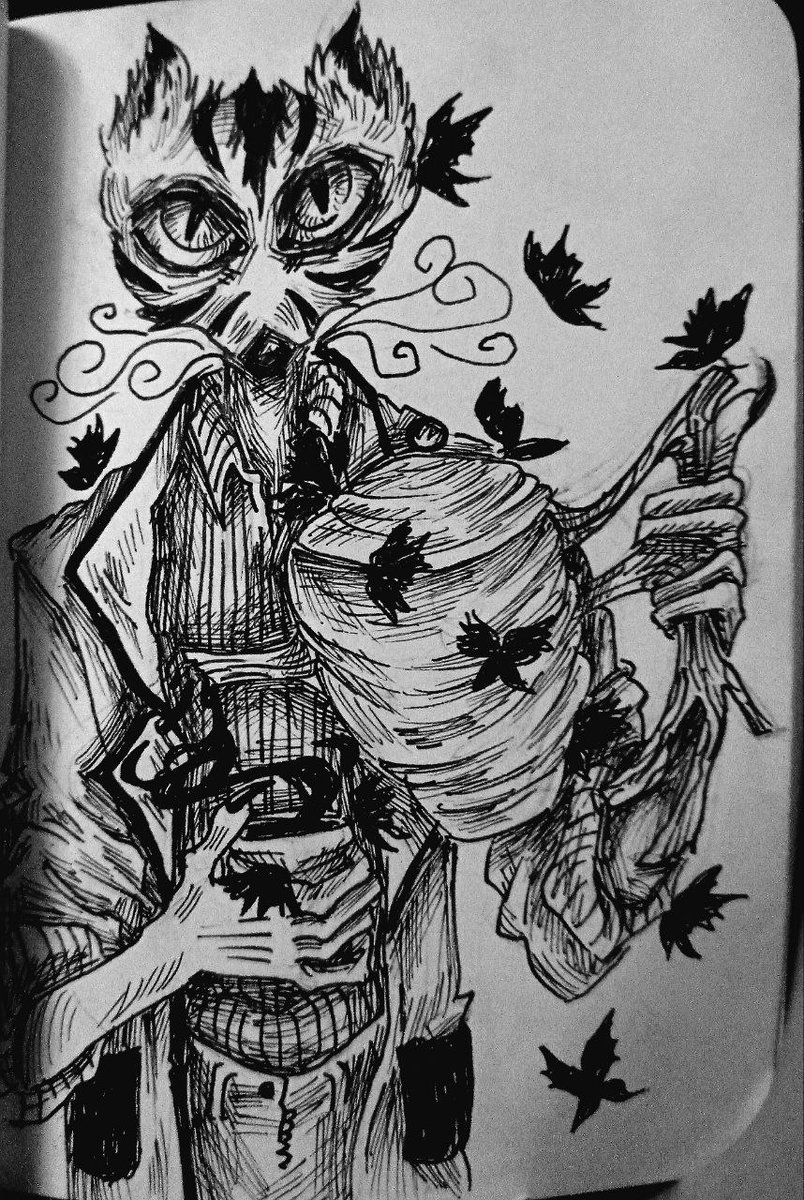 ZmeyaB's tweet photo. 29) Чайник
#inktober2023 #inktober #инктобер #чайник #чеширскийкот https://t.co/cg8wsmNWEM