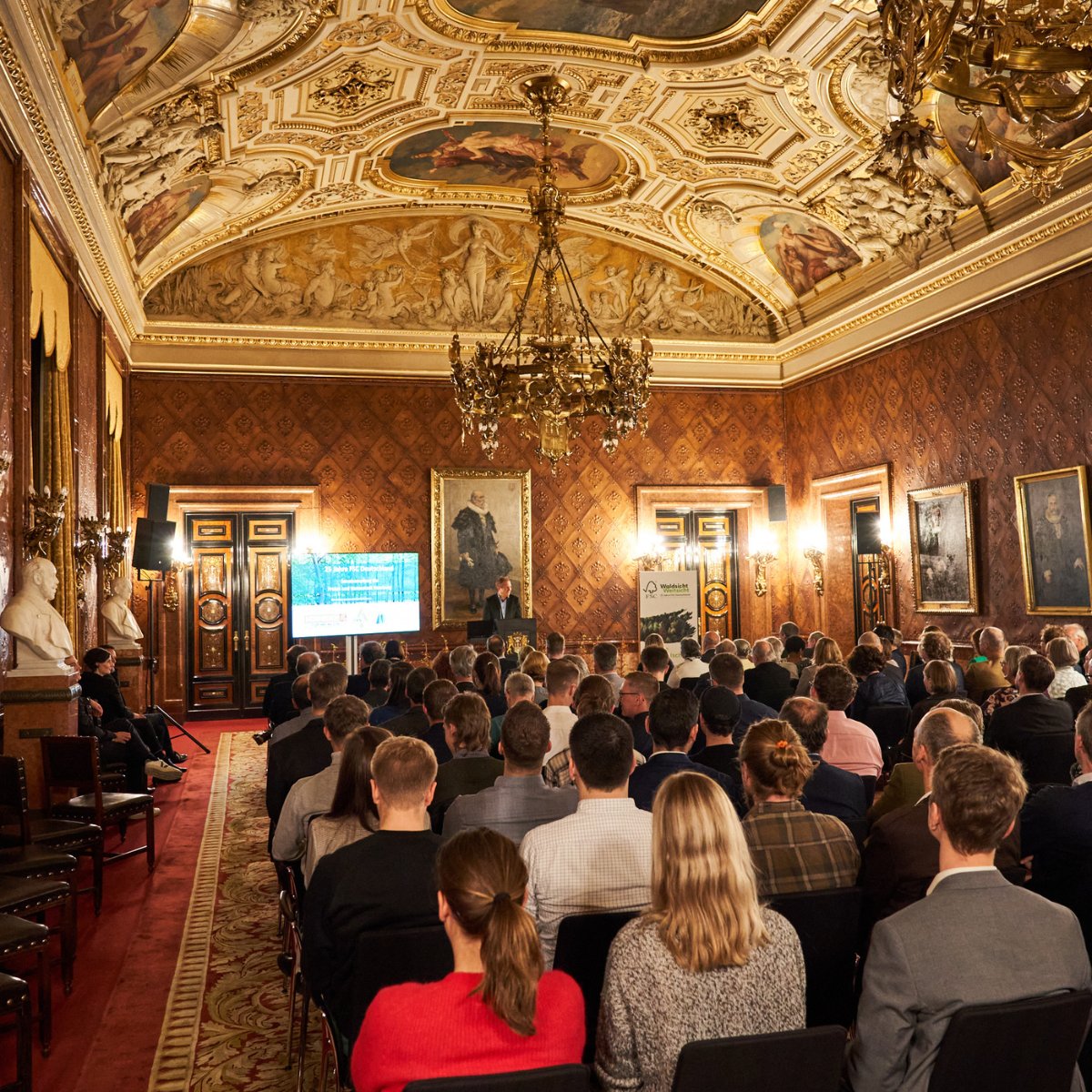 This week in #Hamburg: celebrating 25 years of #FSCDeutschland &amp; responsible forestry in Germany!

With over 1.4 million certified ha and more than 3,600 FSC CoC certificate holders in the country, FSC Germany is key to sustainable forestry in Europe. 🎉Here's to the next 25