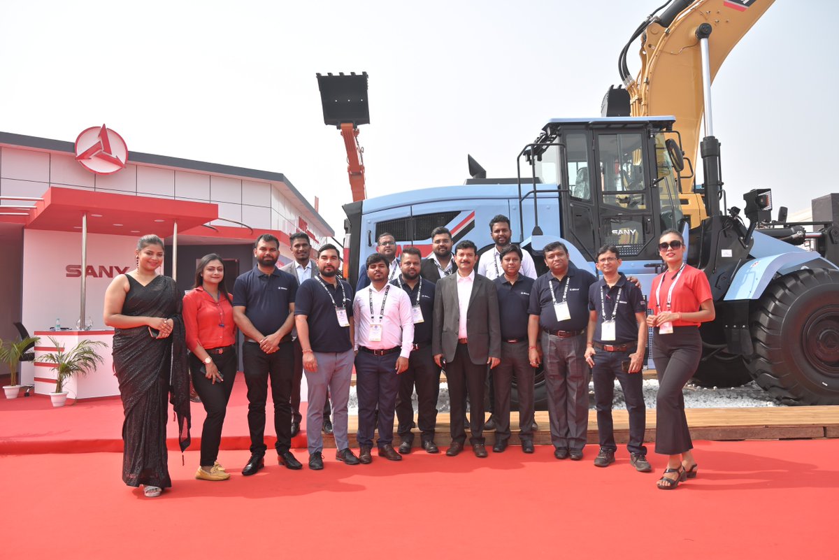 A sincere thank you to all our visitors – your presence made this event truly special. We look forward to meeting you all again soon.

#SanyIndia #Mining #Innovation #Technology #IME2023 #NayeBharatKaNirmata #ConstructionIndia #ConstructionMachinery