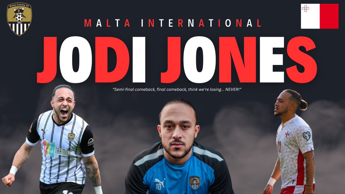 Three ACL injuries never stopped <a href="/JodsJones/">Jodi Jones</a> believing.

From just under 900 days out the game, to scoring the semi-final winner, representing Malta internationally and making League Two look easy.

Here is what I’ve made of his ten months here so far! 

All shares appreciated!🖤