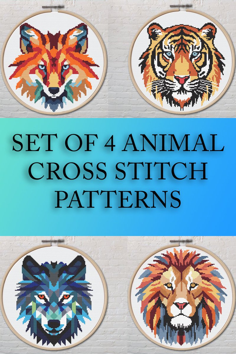 NostalgicStitch's tweet image. Set of 4 Animal Cross Stitch Patterns.
etsy.com/listing/159312…
#crossstitch #crossstitchpatterns