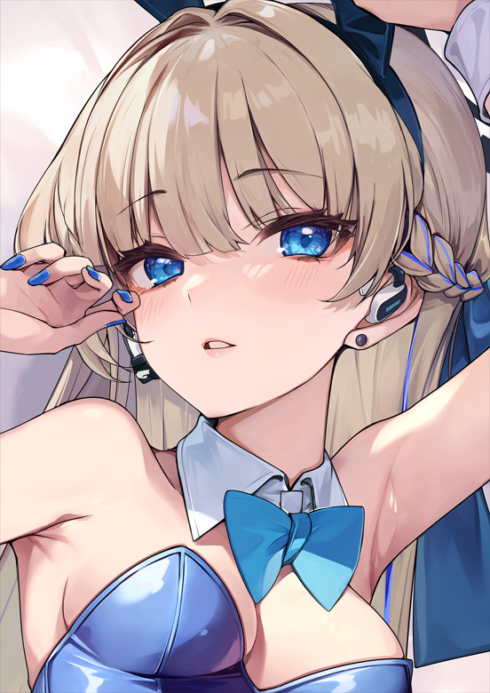 バニートキ💙WIP #ブルアカ 