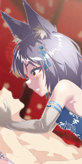 先月は狐娘さんΣφ三φ(:3」∠)_あと先月描いて得たスキルを活かし・・・た・・・い #先月描いた絵を晒そう 