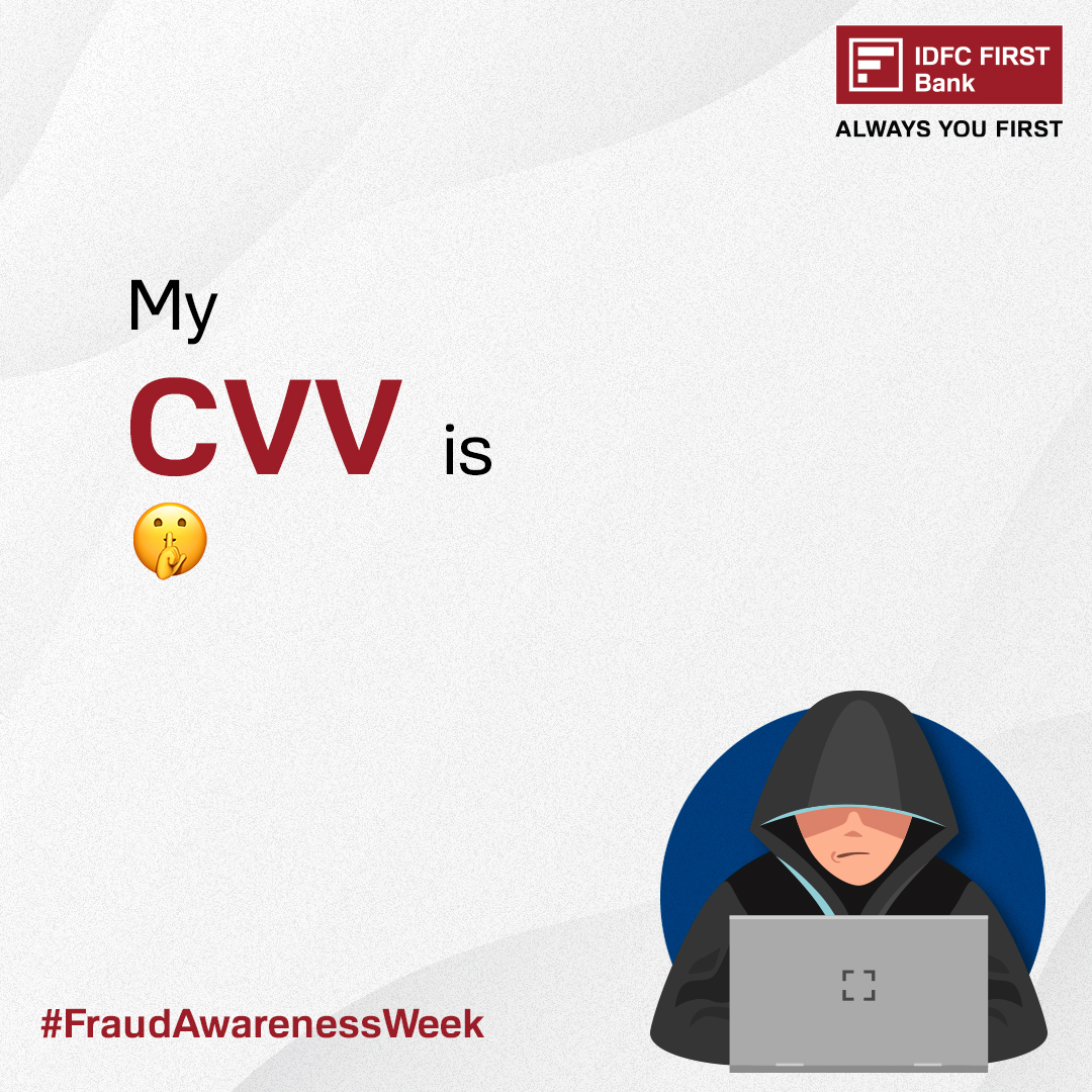 If someone asks for a OTP, P lease T urn them O ver to the authorities. A safe banking journey begins with this FIRST step. Dont share your OTP amp CVV with anyone If someone asks for a OTP, P lease T urn them O ver to the authorities