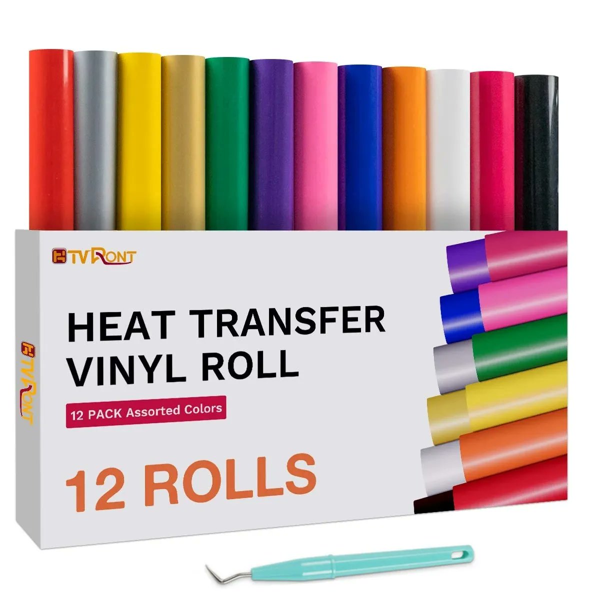MdBelal48993089's tweet image. HTVRONT 12/6 Pack 12inX5ft Multi Colors Heat Transfer Vinyl Roll for Cricut T-shirt Printing DIY Iron on HTV Film Christmas Gift
Click&amp;amp;Buy: s.click.aliexpress.com/e/_oooi9Ur
#HTVRONT 12/6 Pack #Christmas Gift