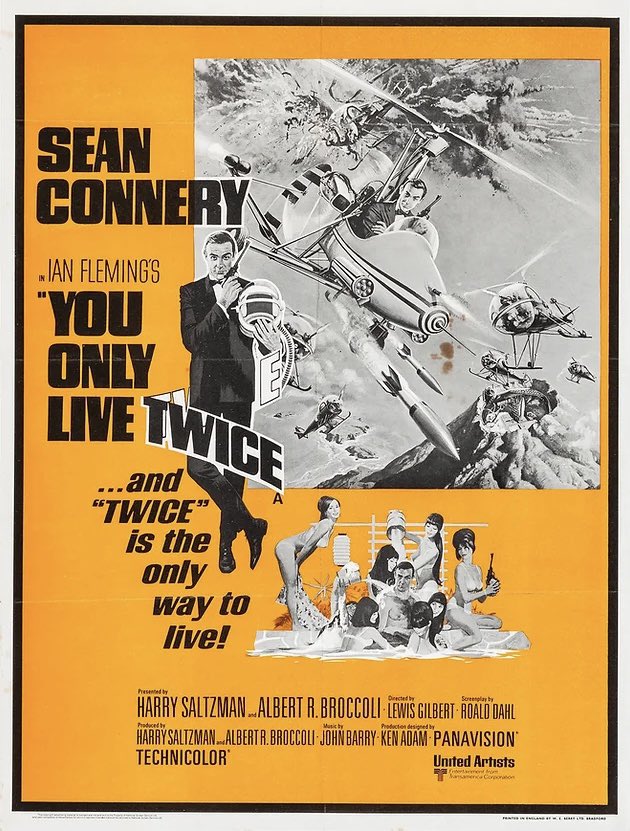Two years ago we hopped in Little Nellie with special guest <a href="/ChrisHewitt/">Chris Hewitt</a> and took a trip to Japan as we decoded 1967s #JamesBond film YOU ONLY LIVE TWICE!

Where do you rank this flick among Sean Connery’s other 007 films?

Hear more in our review: pod.fo/e/f6bfe