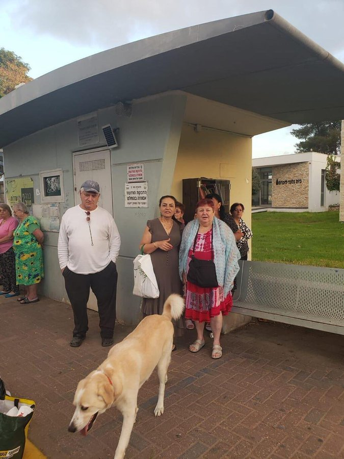 IsraelinSpain's tweet photo. El 7/10, estos señores y señoras mayores estaban esperando subir a un autobús para un día de paseo en el Mar Muerto. 

Podrían ser tus abuelos en un paseo del @Imserso

Esta es su última foto. 

Terroristas de #Hamás los masacraron a sangre fría ese sabado por la mañana.

No olvidamos. #HamasEsISIS
