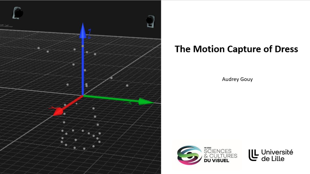 Audrey Gouy (HALMA) a présenté une conférence lors du colloque  "DRESSED 2023. The Complex Dimension of Clothing in Society. Interweaving Perspectives and Finding the Big Picture".
Ses travaux sont rendus possible grâce aux équipements et travail des ingénieurs <a href="/FR_SCV/">Sciences et Cultures du Visuel</a>